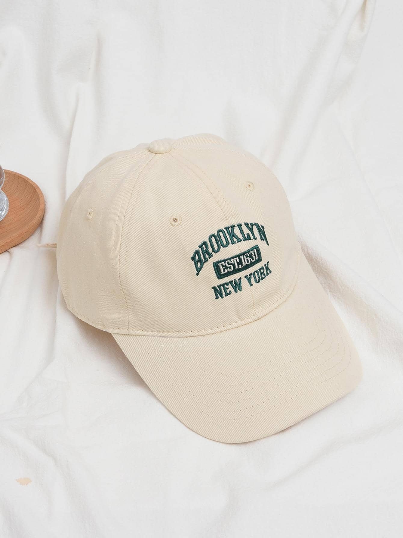 1pc Women Letter Embroidered Adjustable Casual Baseball Cap For Outdoor Soft And Comfortable Simple Breathable Street - Image 4