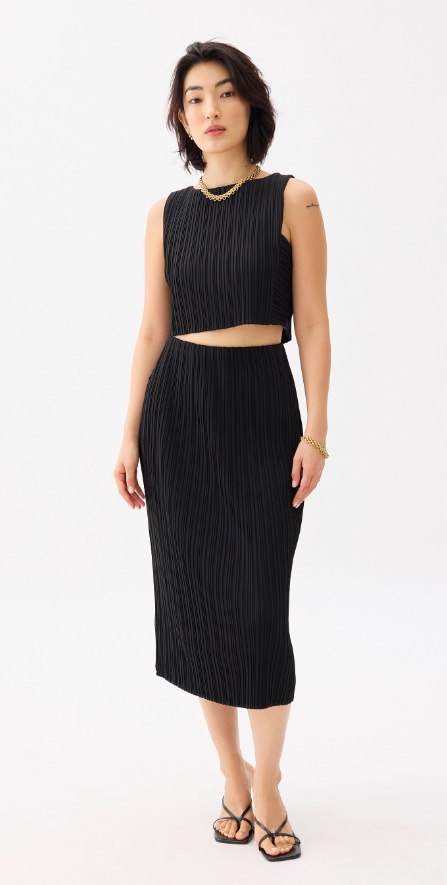 Boat Neck Crop Top - Image 4